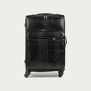 Unisex Medium Leather Suitcase [990007]